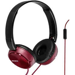 Sony MDR-ZX310AP - ZX Series -MDRZX310APR.CE7 Kopfhörer mit Mikrofon - ohrumsch...