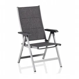 Kettler BasicPlus Multipositionssessel 61 x 68 x 109 cm silber/anthrazit klappbar