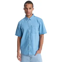 QUIKSILVER Carrigan Kurzarmhemd Blau XXL