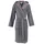 Carl Ross Unisex-Bademantel CARL ROSS "481310" Gr. XS, grau (platin), XS, Velours, Hausmäntel, Midilänge