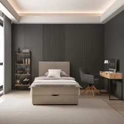 Boxbett Ace ca. 120x200 cm Beige intgr. Topper
