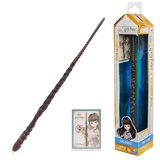 Wizarding World Harry Potter - Authentischer Cho Chang Zauberstab aus Kunststoff mit Zauberspruch-Karte, ca. 30,5 cm,