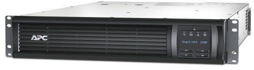 APC Smart-UPS SMT2200RMI2UNC USV 2200VA, 1980W, Line-Interactive, 8x C13, 1x C19, Rack-Montage, 2HE, Netzwerkkarte