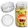 Kadax Fermentiergewichte – 20er Set | Gärhilfe fi 100 mm für TO100-Einmachgläser | Fermentier-Einsatz für Sauerkraut, Kimchi & Gurken