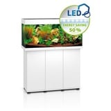 JUWEL AQUARIUM JUWEL Rio 180 LED Aquarium mit Unterschrank weiß