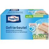 Toppits Gefrierbeutel 6,0 l, 45 St.