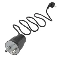 Grillmotor, Universal Elektrogrill Braten Grill Motor Rotator Außengrill Motor Motoren Werkzeug Zubehör für Familienessen, Außengrills(EU-Stecker)