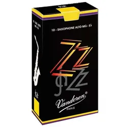 Vandoren Alt Sax Blätter ZZ Stärke 2,5 - Blätter