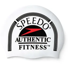 Speedo Bademütze Speedo 8-0838514630 Weiß Silikon Kunststoff