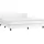 vidaXL Boxspringbett 200 x 200 cm Weiß