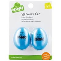 NINO Percussion Meinl Egg Shaker Set NINO540SB-2, Sky Blue,