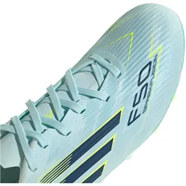 adidas F50 Sparkfusion League AG/FG Herren Almost Blue/Dusky Petrol/Hi-Res Yellow 43 1/3
