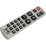 Seki Easy Plus lernfähige Universalfernbedienung, silber