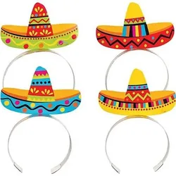 8 Sombrero Haarreifen