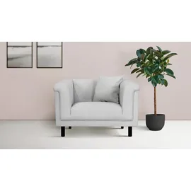 Home Affaire INOSIGN Sessel AGNIA B/T/H: 100/85/71 cm, incl. Zierkissen, auch in Cord und Bouclé grau