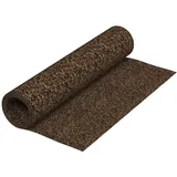 vidaXL Gummikork Rolle Trittschalldämmung Rollenkork Korkplatten Rollkork Korkdämmung Kork Dämmunterlage Wandplatte Wandkork 100x500cm 2mm