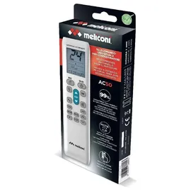 MELICONI 802103 Fernbedienung Klimaanlage Drucktasten - Weiß