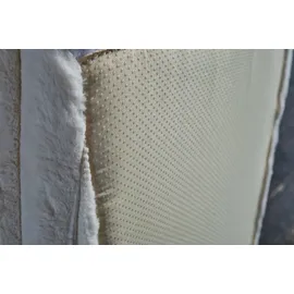KAWOLA Hocker WIOLO SOFT Cord 0 x 0 x 0 cm Cremeweiß