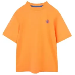 Timberland Unisex für Kinder. T60424 Orangefarbenes Kurzarm-T-Shirt (4Años= 102cm), Lässig, Kinderbekleidung