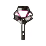 Tacx Ciro Flaschenhalter Carbon glänzend schwarz/rosa