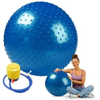 Endless Gymnastikball 55 cm & 65 cm mit Pumpe, Anti-Burst PVC, Fitnessball für Yoga, Pilates & Core-Training, Sitzball & Balanceball, Unisex Erwachsene – Assortiert