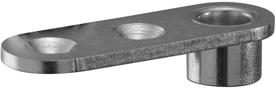 BMH Stangenführungsplatte 1144 für Rundstange ø 10 mm, Stahl verzinkt