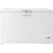 Beko HSM27050 Gefriertruhe, Kühltruhe, 284 l Nutzvolumen, 2 Gefriergutkörbe, Temperaturalarm, abschließbar, LED-Anzeigesystem, Innenbeleuchtung, 36 db(A), Transportrollen, Weiß