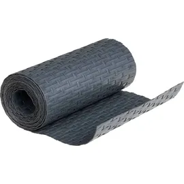 vidaXL Balkonverkleidung 255 x 19 cm Anthrazit Rattan 10 St.