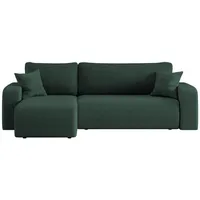 Kaiser möbel Ecksofa Grün, Textil, 4-Sitzer, L-Form,L-Form, 244x142 cm,