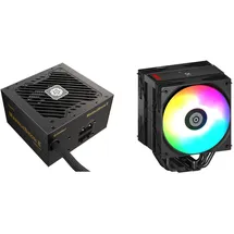 Enermax Technology ENERMAX MARBLEBRON II 650 Watt modulares 3.1 ATX Gaming Netzteil 80PLUS Bronze & ETS-T41D-ARGB CPU Kühler Digitalstatusanzeige Bundle; EMB650-T41D-ARGB