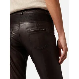 Ricano Lederhose Slim Fit Braun L