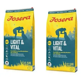 Josera Light & Vital 2 x 12,5 kg