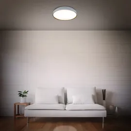 MegaLight LED Deckenleuchte Shining Jupiter weiß Ø 38 cm