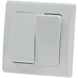 ChiliTec DELPHI 2-fach Serien-Schalter 250V weiß