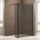 Bernstein - Seitenelement Spritzschutz NT106 Walk-In Dusche Graues Glas