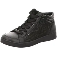 Ara Shoes ARA Damen Rom Mid-Cut Sneaker, Schwarz, 36.5 EU