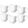 Ritzenhoff & Breker Skagen Kaffeetasse 0,44 l Weiß 6 St.