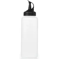 Oxo GOOD GRIPS, transparent, Kunststoff, Lebensmittelaufbewahrungsbehälter, Vorratsdose, Quetschflasche, mittelgroß, 350 ml