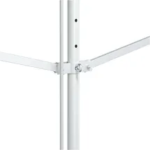 vidaXL Freistehende Markise 4 x 3 m grau