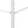 vidaXL Freistehende Markise 4 x 3 m grau