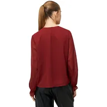Zero Chiffonbluse rot 34