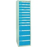Schubladenschrank ESTA5 1800 x 500 x 500mm RAL 35/5012