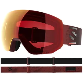 Salomon Ski- und Snowboardbrille Radium Pro Sigma Photo - madder