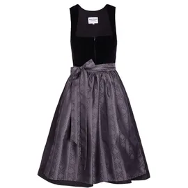 Edelnice Evi Samt Dirndl schwarz 52