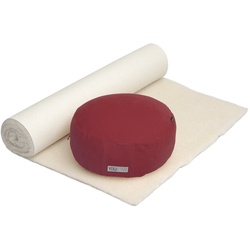Yogistar Yogamatte (Set) rot