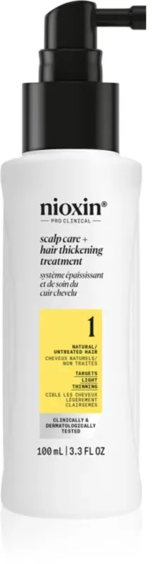 Nioxin System 1 Scalp + Hair Thickening Treatment Serum für dichtes Haar mit Schutz vor Haarbruch 100 ml