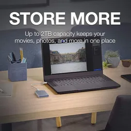 Seagate One Touch 1 TB USB Typ-C 3.2 Blau STKG1000402