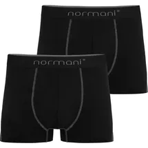 Normani Boxershorts Stanley grau/schwarz 4XL 2er Pack