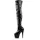 Pleaser ADORE-3000, ADORE-3000 Stiefel, r.37 - Schwarz - 37