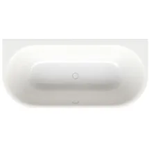 Bette BetteLux Oval Silhouette freistehende Badewanne 180 x 85 cm (3416-287CWVVS)